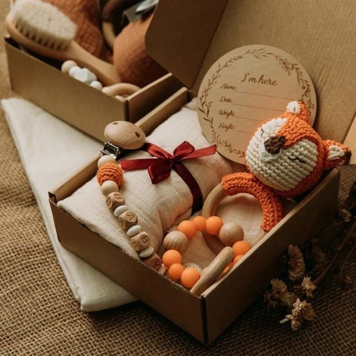 Box Petit Renard Orange