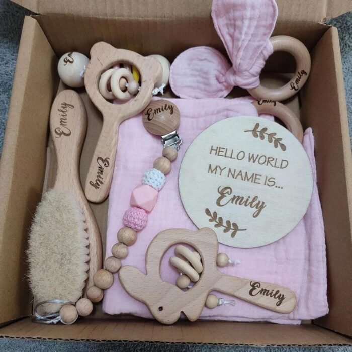 Box personnalisée rose tendresse - Emily