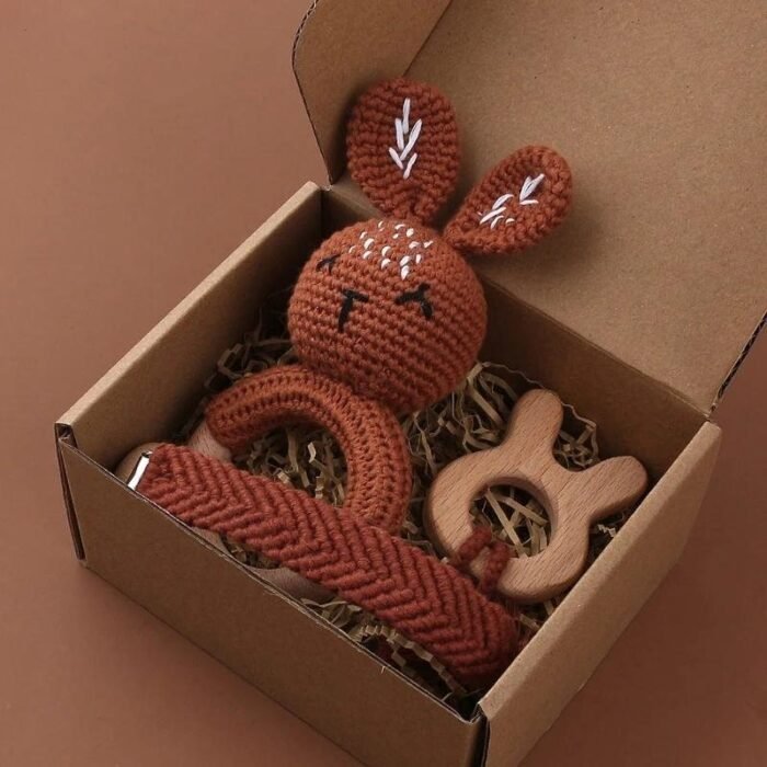 Box Lapin Terre de Sienne