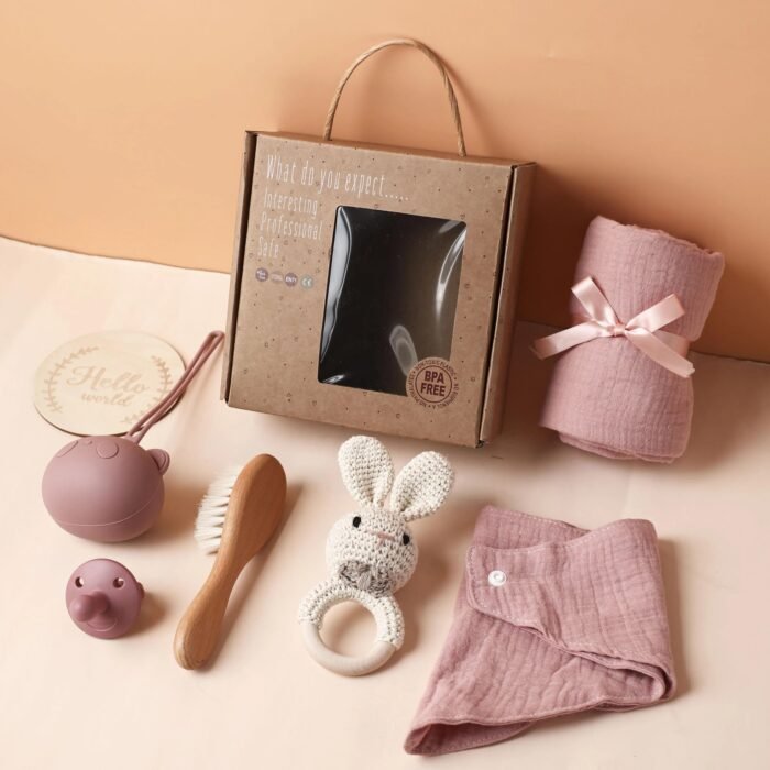 Box Lapin Rose Pastel