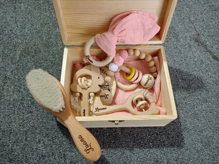 Coffret personnalé Éléphant Rose