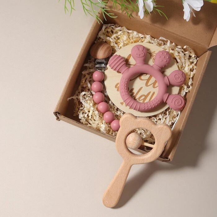 box Ourson Rose Premier Jeu