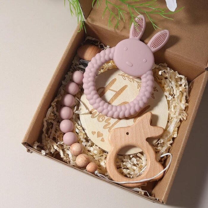 box Petit Lapin Rose