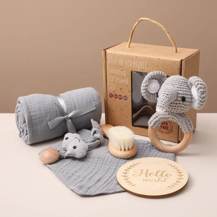 Box Petit Éléphant Gris